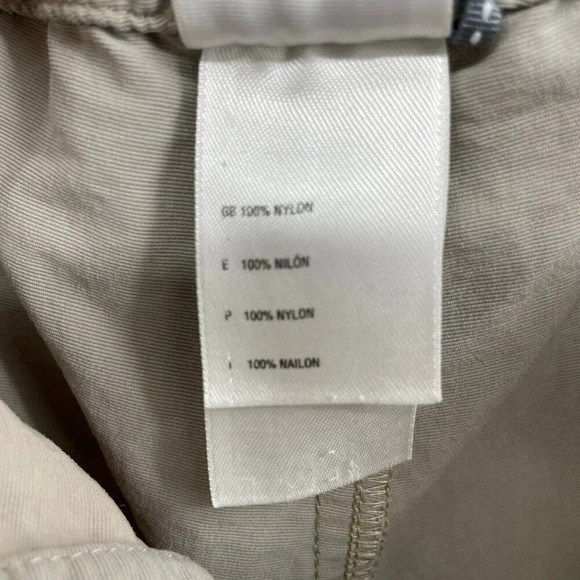 The North Face Tech Shorts Mens Sz Beige Hiking Cargo Pockets Packable Belted - Picture 8 of 9